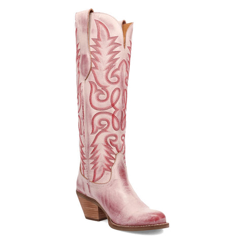 Dingo Womens Faded Love Red Leather Cowboy Boots 9.5 M