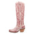 Dingo Womens Faded Love Red Leather Cowboy Boots 9.5 M