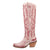 Dingo Womens Faded Love Red Leather Cowboy Boots