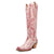 Dingo Womens Faded Love Red Leather Cowboy Boots
