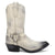 Dingo Womens Ride A Way White Leather Harness Cowboy Boots