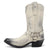 Dingo Womens Ride A Way White Leather Harness Cowboy Boots