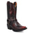 Dingo Womens Ride A Way Wine Leather Harness Cowboy Boots 11 M