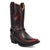 Dingo Womens Ride A Way Wine Leather Harness Cowboy Boots