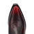 Dingo Womens Ride A Way Wine Leather Harness Cowboy Boots 11 M