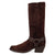 Dingo Mens Bronco Brown Suede 15in Harness Cowboy Boots
