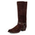 Dingo Mens Bronco Brown Suede 15in Harness Cowboy Boots