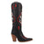 Dingo Womens Ace Of Spades Black Leather Cowboy Boots 6.5 M