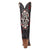 Dingo Womens Ace Of Spades Black Leather Cowboy Boots 6.5 M