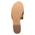 Dingo Womens Tabby Leopard Hair-on-Hide Slide Sandals Shoes