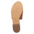 Dingo Womens Lasso Brown Suede Slide Sandals Shoes
