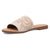 Dingo Womens Lasso White Suede Slide Sandals Shoes