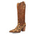 Dingo Womens Hensley Leopard Leather 13in Cowboy Boots