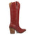 Dingo Womens Hensley Red Leather 13in Cowboy Boots