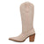 Dingo Womens Hensley Sand Leather 13in Cowboy Boots