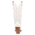 Dingo Womens Hensley White Leather 13in Cowboy Boots