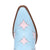 Dingo Womens Starburst Blue Leather 9in Cowboy Boots