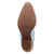 Dingo Womens Starburst Blue Leather 9in Cowboy Boots