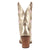 Dingo Womens Starburst Gold Leather 9in Cowboy Boots