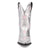 Dingo Womens Starburst Silver Leather 9in Cowboy Boots