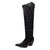 Dingo Womens Drama Queen Black Suede 18in Cowboy Boots