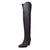 Dingo Womens Diva Black Leather 22in Cowboy Boots