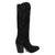 Dingo Womens Evita Black Suede 16in Cowboy Boots
