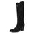 Dingo Womens Evita Black Suede 16in Cowboy Boots