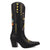 Dingo Womens Joker Black Leather 13in Cowboy Boots