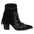 Dingo Womens Wild Sage Black Suede 7in Ankle Boots