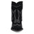 Dingo Womens Wild Sage Black Suede 7in Ankle Boots