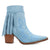 Dingo Womens Wild Sage Blue Suede 7in Ankle Boots