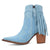 Dingo Womens Wild Sage Blue Suede 7in Ankle Boots