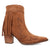 Dingo Womens Wild Sage Camel Suede 7in Ankle Boots