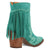 Dingo Womens Wild Sage Green Suede 7in Ankle Boots