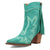 Dingo Womens Wild Sage Green Suede 7in Ankle Boots