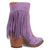 Dingo Womens Wild Sage Lavender Suede 7in Ankle Boots 9.5 M
