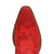 Dingo Womens Wild Sage Red Suede 7in Ankle Boots