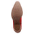 Dingo Womens Wild Sage Red Suede 7in Ankle Boots