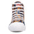 Dingo Womens Game Day Blue/Gold Denim High Top Sneakers Shoes