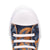 Dingo Womens Game Day Blue/Gold Denim High Top Sneakers Shoes