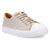 Dingo Womens Campus White Suede Western Sneakers Shoes