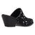 Dingo Womens Cash Cow Black Hair-on-Hide 2.5in Heel Mules Shoes