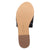 Dingo Womens Moo Moo Black Hair-on-Hide Sandals Shoes