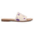 Dingo Womens Moo Moo Fuchsia Hair-on-Hide Sandals Shoes