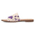 Dingo Womens Moo Moo Fuchsia Hair-on-Hide Sandals Shoes