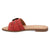 Dingo Womens Lariat Red Leather Buckle Sandals Shoes