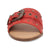 Dingo Womens Lariat Red Leather Buckle Sandals Shoes