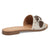 Dingo Womens Lariat White Leather Buckle Sandals Shoes
