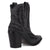 Dingo Womens Rocky Top Black Leather 7in Cowboy Boots
